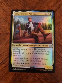 Cid, Timeless Artificer (0412) Final Fantasy Foil - Image 2