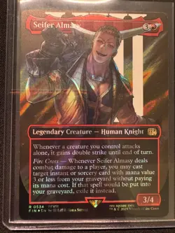 MTG: Seifer Almasy (Borderless 534 (Surge Foil) - NM - FINAL FANTASY - Image 1