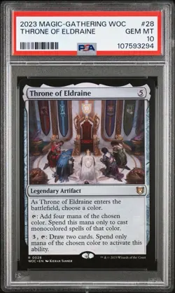 2023 PSA 10 Throne of Eldraine Magic the Gathering, 28 - Image 4