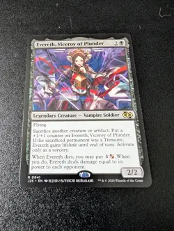 1x Evereth, Viceroy of Plunder, Anime Art, Jumpstart 2025 Foundations, MTG NM - Image 2