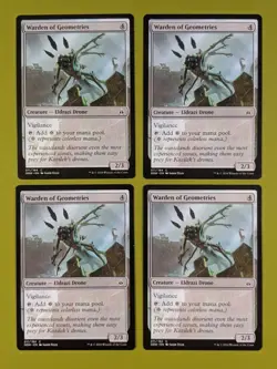 Warden of Geometries x4 Oath of the Gatewatch 4x Magic the Gathering MTG - Image 1