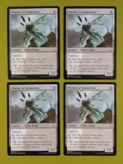 Warden of Geometries x4 Oath of the Gatewatch 4x Magic the Gathering MTG - Image 2