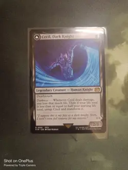Mtg Final Fantasy Cecil, Dark Knight Non Foil #0091 Magic The Gathering NM - Image 1