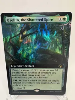 Ozolith, the Shattered Spire - Foil Extended Art MOM NM MTG - Image 1