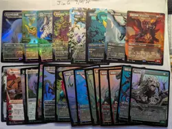 MTG Magic: the Gathering - Foreign Black Bordered Lot - 110+ rares, 90+ U/C - Image 9
