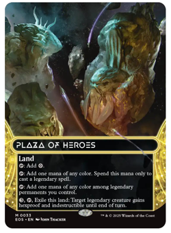 Plaza of Heroes (0033) - Borderless Edge of Eternities - Image 2