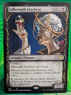 Falkenrath Forebear (Showcase) Innistrad: Crimson Vow Regular - Image 3