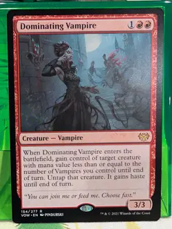 Dominating Vampire Innistrad: Crimson Vow Regular - Image 1