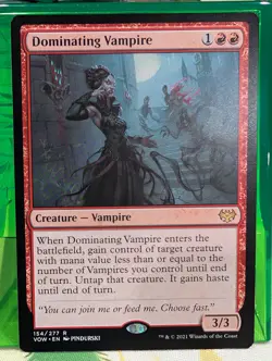 Dominating Vampire Innistrad: Crimson Vow Regular - Image 3