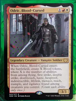 Odric, Blood-Cursed Innistrad: Crimson Vow Regular - Image 3