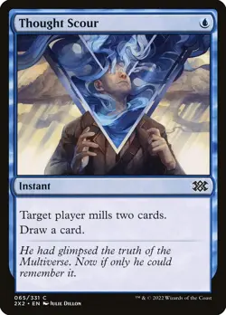 MTG Thought Scour ** Double Masters 2022 ** English (NM) - Image 1