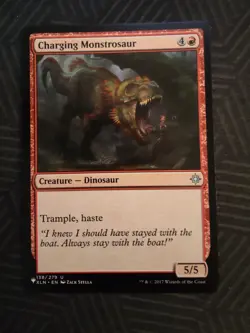 mtg charging monstrosaur mystery booster - Image 3