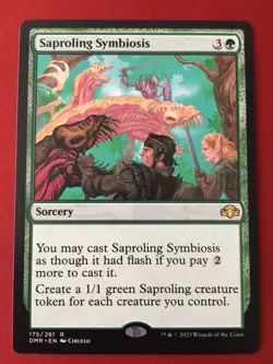 Saproling Symbiosis Dominaria Remastered Regular - Image 1