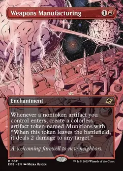 Weapons Manufacturing X1 BORDERLESS-NM/M- Edge of Eternities - Image 1