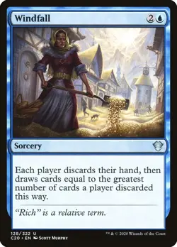 MTG Windfall ** Commander 2020 ** English (NM) - Image 1