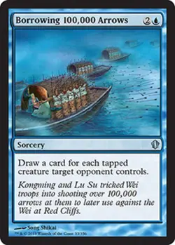 Borrowing 100,000 Arrows NM, English MTG Commander 2013 - Image 1