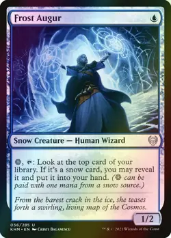 MTG Frost Augur Foil ** Kaldheim ** English (NM) - Image 1