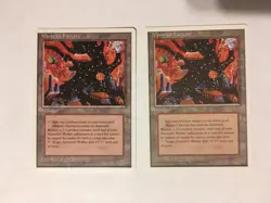 2X MTG 4TH EDITION MISHRA'S FACTORY / SP/NM / WRONGWAY052 - Image 4