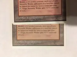 2X MTG 4TH EDITION MISHRA'S FACTORY / SP/NM / WRONGWAY052 - Image 5
