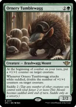 Ornery Tumblewagg - Promo Pack Light Play, English Magic the Gathering MTG Magic - Image 2