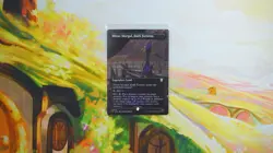 Minas Morgul, Dark Fortress (Borderless) Commander: the Lord of the Rings: Tales of Middle-Earth Foil - Image 4