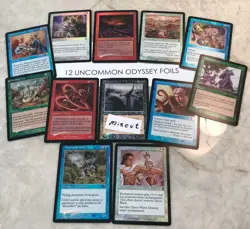 LOT  12 FOIL UNCOMMONS  2001 Odyssey Magic the Gathering Unplayed Near Mint - Image 6