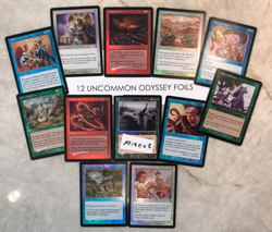 LOT  12 FOIL UNCOMMONS  2001 Odyssey Magic the Gathering Unplayed Near Mint - Image 7