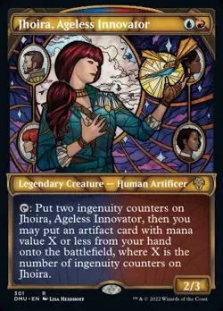 Jhoira, Ageless Innovator Showcase x1 1x Dominaria United NM MTG - Image 2
