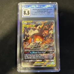 Reshiram & Charizard GX SM201 Sm Holo - Image 4