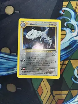 Pokémon TCG Steelix 15/111 Holo Unlimited Neo Genesis 2000 CHECK DESCRIPTION - Image 2