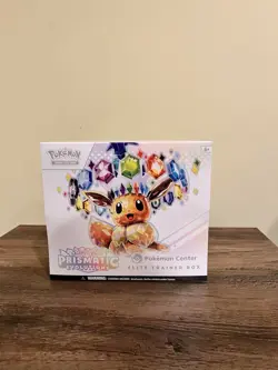 Pokemon TCG Prismatic Evolutions Pokemon Center exclusive Elite Trainer Box ETB - Image 1
