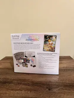 Pokemon TCG Prismatic Evolutions Pokemon Center exclusive Elite Trainer Box ETB - Image 2