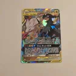 Pokemon Reshiram & Zekrom GX 157/236 Cosmic Eclipse Sun & Moon Card - Image 14