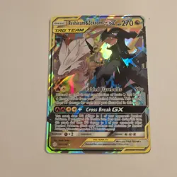 Pokemon Reshiram & Zekrom GX 157/236 Cosmic Eclipse Sun & Moon Card - Image 9