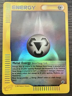 Metal Energy 159/165 Pokemon TCG Expedition Base Set Reverse Holo LP - Image 1
