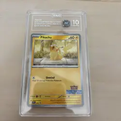 Pokemon 2025 Pikachu 214 Illustration Contest 2024 Black Star Promo SVP TAG 10 - Image 1
