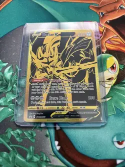 Pokémon TCG Zacian v SWSH076 Sword & Shield Promo Card Holo Mint/Nm Condition - Image 2