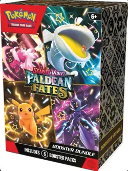 Pokemon TCG Scarlet & Violet Paldean Fates Booster Bundle SEALED - Image 1