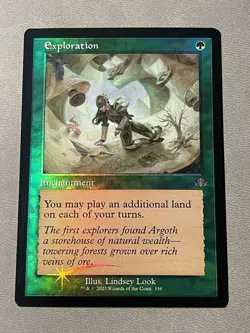 Exploration (Retro Frame) #339 (Foil) (NM) Dominaria Remastered DMR Magic MTG - Image 1