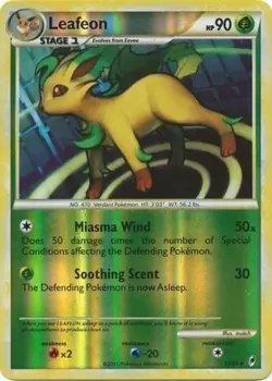 1x - Leafeon - 13/95 - Holo Rare - Reverse Holo NM Pokemon Call of Legends - Image 1