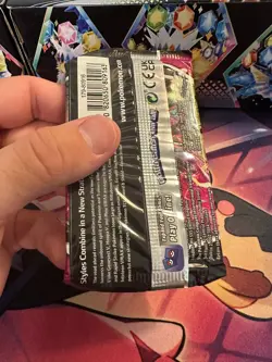 22.31g - Fusion Strike Pokémon Booster Pack, Sealed & Weighed - Image 4