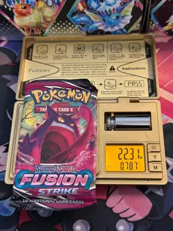 22.31g - Fusion Strike Pokémon Booster Pack, Sealed & Weighed - Image 8