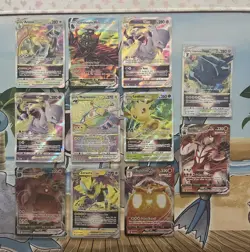 Pokemon Card Full Art Alt Art Fire Arceus Leafeon Mewtwo - Image 1