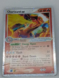 Charizard ex 105/112 Firered & Leafgreen Holo Ultra Rare Pokemon TCG Nintendo - Image 6