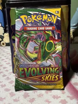 Evolving Skies Pokemon Booster Pack set of 4 - Complete Pack Art Set sealed - Image 13