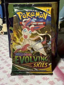Evolving Skies Pokemon Booster Pack set of 4 - Complete Pack Art Set sealed - Image 14