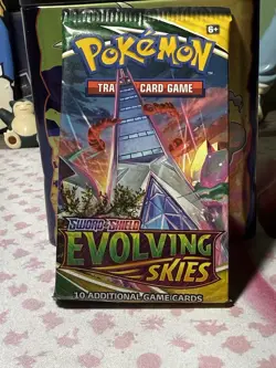 Evolving Skies Pokemon Booster Pack set of 4 - Complete Pack Art Set sealed - Image 6