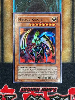 Yugioh Mirage Knight DCR-018 Super Rare Original Print LP - Image 2