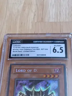 Lord of D. BPT-004 2002 Collectors Tin Limited Edition - Image 3