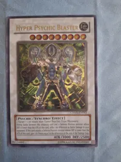 Hyper Psychic Blaster (UTR) CRMS-EN042 Crimson Crisis Ultimate Rare Unlimited LP - Image 1